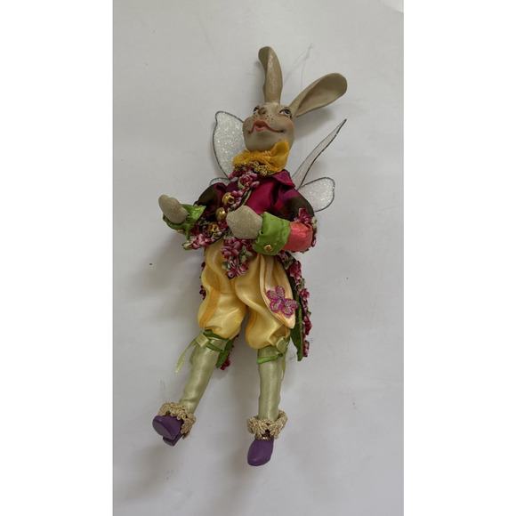 Mark Roberts Easter Bunny Fairy 51-81920 1049 of 2500 Figurine 11.5"‎ POSEABLE - Picture 2 of 10